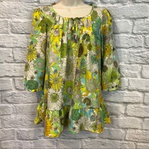LIBERTY OF LONDON for TARGET Blouse  Sunflower Top